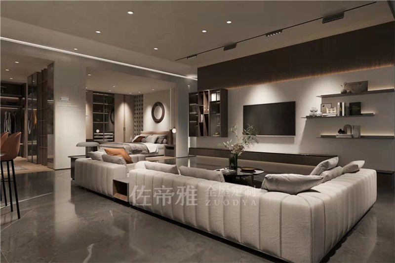 佐帝雅全屋定制：學(xué)會(huì)這幾招，小戶(hù)型客廳也能出彩